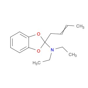 1,3-Benzodioxol-2-amine, 2-(2-buten-1-yl)-N,N-diethyl-