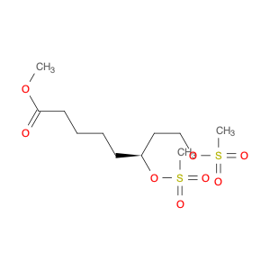 Octanoic acid, 6,8-bis[(methylsulfonyl)oxy]-, methyl ester, (6S)-