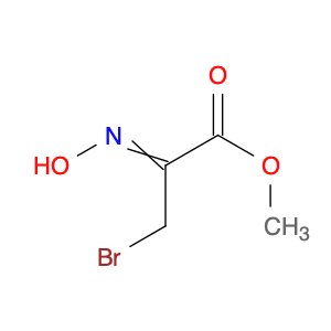 Propanoic acid, 3-bromo-2-(hydroxyimino)-, methyl ester