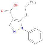 1H-Pyrazole-4-carboxylic acid, 1-phenyl-5-propyl-