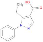 1H-Pyrazole-4-carboxylic acid, 5-ethyl-1-phenyl-