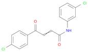 2-Butenamide, N-(3-chlorophenyl)-4-(4-chlorophenyl)-4-oxo-