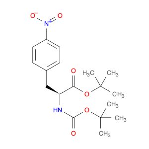 L-Phenylalanine, N-[(1,1-dimethylethoxy)carbonyl]-4-nitro-, 1,1-dimethylethyl ester