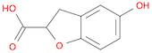 2-Benzofurancarboxylic acid, 2,3-dihydro-5-hydroxy-