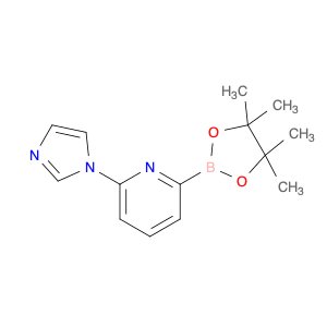 2-(1H-Imidazol-1-yl)-6-(4,4,5,5-tetramethyl-1,3,2-dioxaborolan-2-yl)pyridine