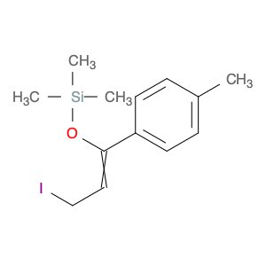 Benzene, 1-[3-iodo-1-[(trimethylsilyl)oxy]-1-propen-1-yl]-4-methyl-