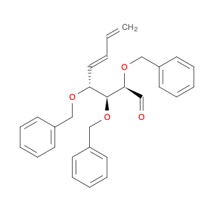 5,7-Octadienal, 2,3,4-tris(phenylmethoxy)-, (2R,3S,4R,5E)-