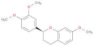 2H-1-Benzopyran, 2-(3,4-dimethoxyphenyl)-3,4-dihydro-7-methoxy-, (S)- (9CI)