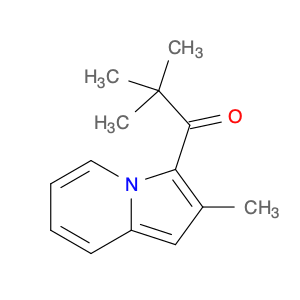 1-Propanone, 2,2-dimethyl-1-(2-methyl-3-indolizinyl)-