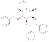 β-L-Galactopyranoside, ethyl 6-deoxy-2,3,4-tris-O-(phenylmethyl)-1-thio-