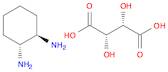 1,2-Cyclohexanediamine, (1R,2R)-, (2S,3S)-2,3-dihydroxybutanedioate (1:1)