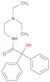 Benzeneacetamide, N-[2-(diethylamino)ethyl]-α-hydroxy-α-phenyl-