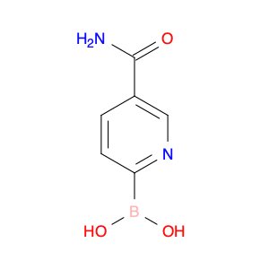 B-[5-(Aminocarbonyl)-2-pyridinyl]boronic acid