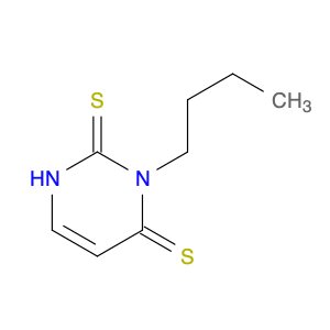 2,4(1H,3H)-Pyrimidinedithione, 3-butyl-
