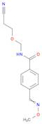 Benzamide, N-(cyanoethoxymethyl)-4-[(methoxyimino)methyl]-