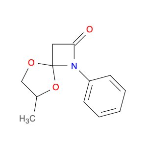 5,8-Dioxa-1-azaspiro[3.4]octan-2-one, 6-methyl-1-phenyl-