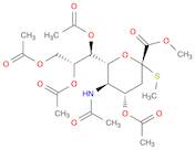 α-Neuraminic acid, N-acetyl-2-S-methyl-2-thio-, methyl ester, 4,7,8,9-tetraacetate