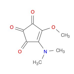 4-Cyclopentene-1,2,3-trione, 4-(dimethylamino)-5-methoxy-