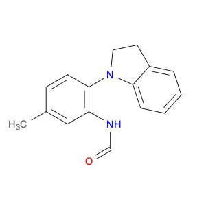 N-(2-(Indolin-1-yl)-5-methylphenyl)formamide