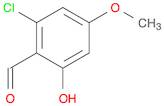 Benzaldehyde, 2-chloro-6-hydroxy-4-methoxy-