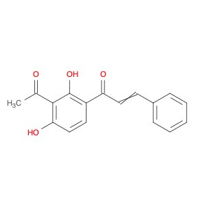 2-Propen-1-one, 1-(3-acetyl-2,4-dihydroxyphenyl)-3-phenyl-