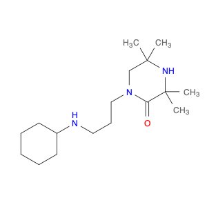 2-Piperazinone, 1-[3-(cyclohexylamino)propyl]-3,3,5,5-tetramethyl-