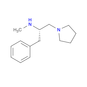 1-Pyrrolidineethanamine, N-methyl-α-(phenylmethyl)-, (S)- (9CI)