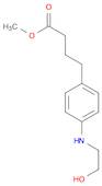 Benzenebutanoic acid, 4-[(2-hydroxyethyl)amino]-, methyl ester