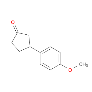 Cyclopentanone, 3-(4-methoxyphenyl)-