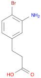 Benzenepropanoic acid, 3-amino-4-bromo-