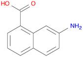 1-Naphthalenecarboxylic acid, 7-amino-