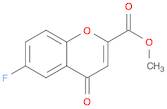 4H-1-Benzopyran-2-carboxylic acid, 6-fluoro-4-oxo-, methyl ester