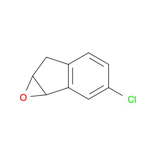 6H-Indeno[1,2-b]oxirene, 3-chloro-1a,6a-dihydro-