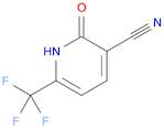 3-Pyridinecarbonitrile, 1,2-dihydro-2-oxo-6-(trifluoromethyl)-