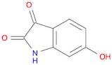 1H-Indole-2,3-dione, 6-hydroxy-