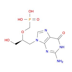Phosphonic acid, P-[[(1S)-2-(2-amino-1,6-dihydro-6-oxo-9H-purin-9-yl)-1-(hydroxymethyl)ethoxy]meth…