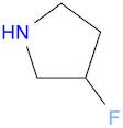 Pyrrolidine, 3-fluoro-