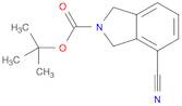 2H-Isoindole-2-carboxylic acid, 4-cyano-1,3-dihydro-, 1,1-dimethylethyl ester