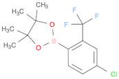 1,3,2-Dioxaborolane, 2-[4-chloro-2-(trifluoromethyl)phenyl]-4,4,5,5-tetramethyl-