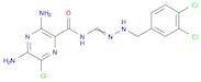 2-Pyrazinecarboxamide, 3,5-diamino-6-chloro-N-[[[(3,4-dichlorophenyl)methyl]amino]iminomethyl]-