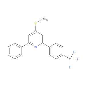 Pyridine, 4-(methylthio)-2-phenyl-6-[4-(trifluoromethyl)phenyl]-
