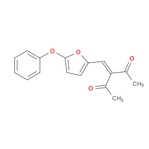 2,4-Pentanedione, 3-[(5-phenoxy-2-furanyl)methylene]-