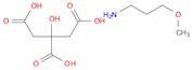 1-Propanamine, 3-methoxy-, 2-hydroxy-1,2,3-propanetricarboxylate