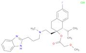 Acetic acid, 2-methoxy-, (1S,2S)-2-[2-[[3-(1H-benzimidazol-2-yl)propyl]methylamino]ethyl]-6-fluo...