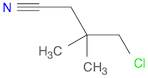 Butanenitrile, 4-chloro-3,3-dimethyl-