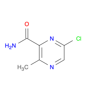 2-Pyrazinecarboxamide, 6-chloro-3-methyl-