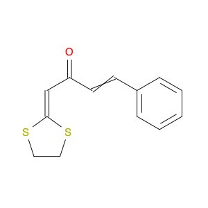 3-Buten-2-one, 1-(1,3-dithiolan-2-ylidene)-4-phenyl-