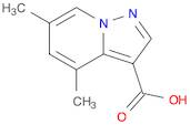 Pyrazolo[1,5-a]pyridine-3-carboxylic acid, 4,6-dimethyl-