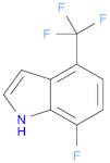 1H-Indole, 7-fluoro-4-(trifluoroMethyl)-