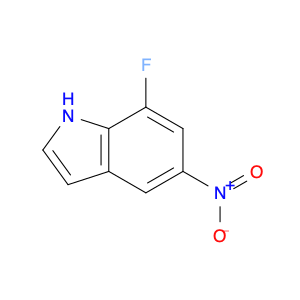 1H-Indole, 7-fluoro-5-nitro-